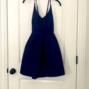 Akira Chicago Navy blue dress